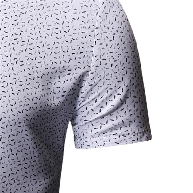 New model Shirts Camisa Social Short sleeve Evening dress Men Shirts Summer Blouse Men's clothing Blue Black White