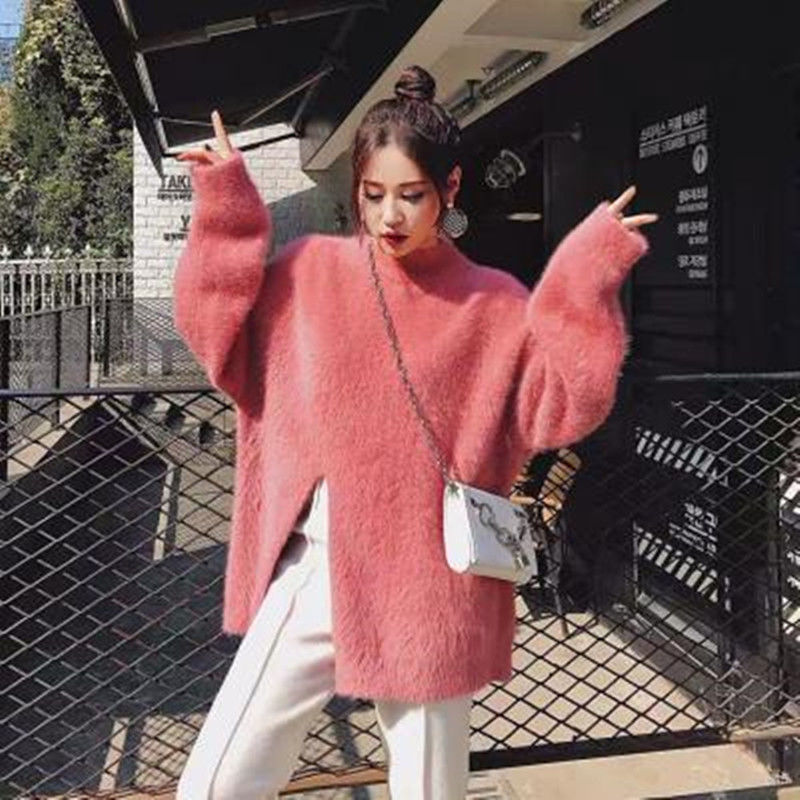 New Women' Jersey 2021 Autumn Split Imitation of Veet Female Loose Korean Sweater Quilted with Large Background Csx6, Turquoise
New Women' Jersey 2021 Autumn Split Imitation of Veet Female Loose Korean Sweater Quilted with Large Background Csx6, Turquoise