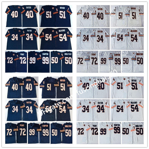 NCAA Vintage Top #23 Devin Hester 34 Walter Payton Retro Jersey 72 William Perry 50 Mike Singletary 51 Butkus 99 Dan Hampton Mens White Blue College Football Jerseys
NCAA Vintage Top #23 Devin Hester 34 Walter Payton Retro Jersey 72 William Perry 50 Mike Singletary 51 Butkus 99 Dan Hampton Mens White Blue College Football Jerseys