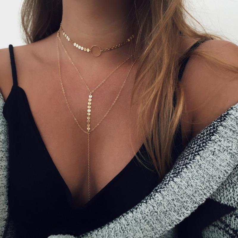 Pendant Necklaces 2021 Fashion Jewelry Circle Short Necklace Trendy Handmade Chain Link Choker Gift For Women
Pendant Necklaces 2021 Fashion Jewelry Circle Short Necklace Trendy Handmade Chain Link Choker Gift For Women