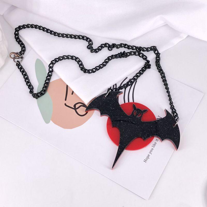 Pendant Necklaces ZiccoWong Red Sun Big Bat Long Necklace For Women Girl Halloween Exaggerated Choker Collar Party Jewelry
Pendant Necklaces ZiccoWong Red Sun Big Bat Long Necklace For Women Girl Halloween Exaggerated Choker Collar Party Jewelry