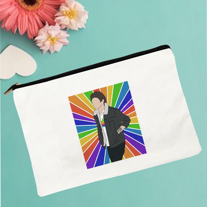 Cosmetic Bags & Cases Women Rainbow Boy Printed Make Up Bag Fashion Cosmetics Organizer For Travel Colorful Storage Lady
Cosmetic Bags & Cases Women Rainbow Boy Printed Make Up Bag Fashion Cosmetics Organizer For Travel Colorful Storage Lady