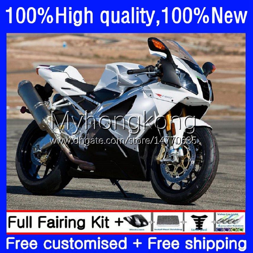 Body Kit For Aprilia RSV1000R Mille RV60 RSV 1000 R Silver white 1000R 2003 2004 2005 2006 Cowling 9No.72 RSV1000RR RSV1000 RSV-1000 R RR 03 04 05 06 Motorcycle Fairing, No. 3
Body Kit For Aprilia RSV1000R Mille RV60 RSV 1000 R Silver white 1000R 2003 2004 2005 2006 Cowling 9No.72 RSV1000RR RSV1000 RSV-1000 R RR 03 04 05 06 Motorcycle Fairing, No. 3