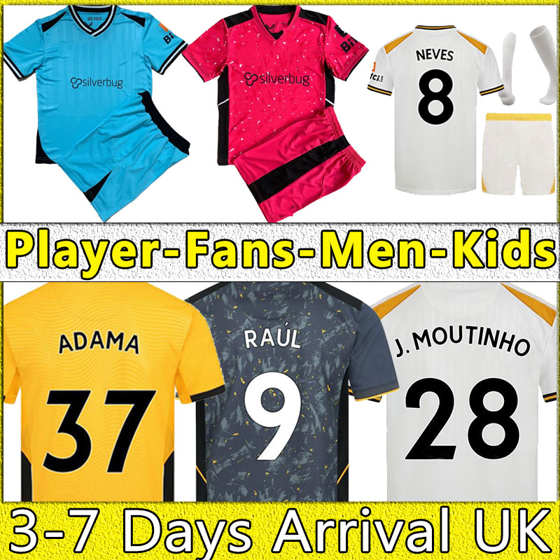 2021 2022 Wolves soccer jersey kids kit third BLUE J.MOUTINHO RAUL NEVES PODENCE football shirts DENDONCKER ADAMA uniform goalkeeper full se, Black;yellow
2021 2022 Wolves soccer jersey kids kit third BLUE J.MOUTINHO RAUL NEVES PODENCE football shirts DENDONCKER ADAMA uniform goalkeeper full se, Black;yellow