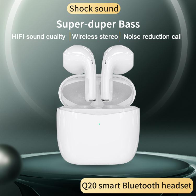 Headphones & Earphones Q20 Bluetooth Headset Wireless Stereo Sports Earbud Microphone With Smart Phone Charging Box
Headphones & Earphones Q20 Bluetooth Headset Wireless Stereo Sports Earbud Microphone With Smart Phone Charging Box