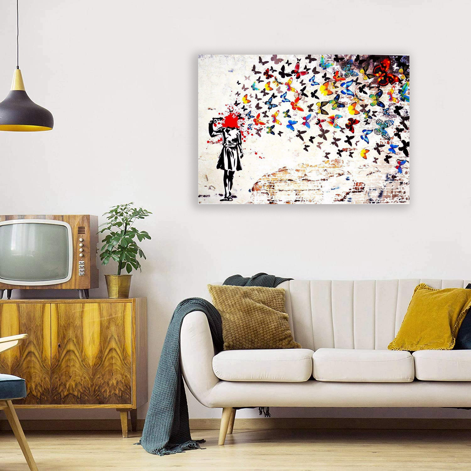 BANKSY HEADSHOT BUTTERFLY Home Decoration Handpainted &HD Print Oil Painting On Canvas Large Wall Art Canvas Picture 210220
BANKSY HEADSHOT BUTTERFLY Home Decoration Handpainted &HD Print Oil Painting On Canvas Large Wall Art Canvas Picture 210220