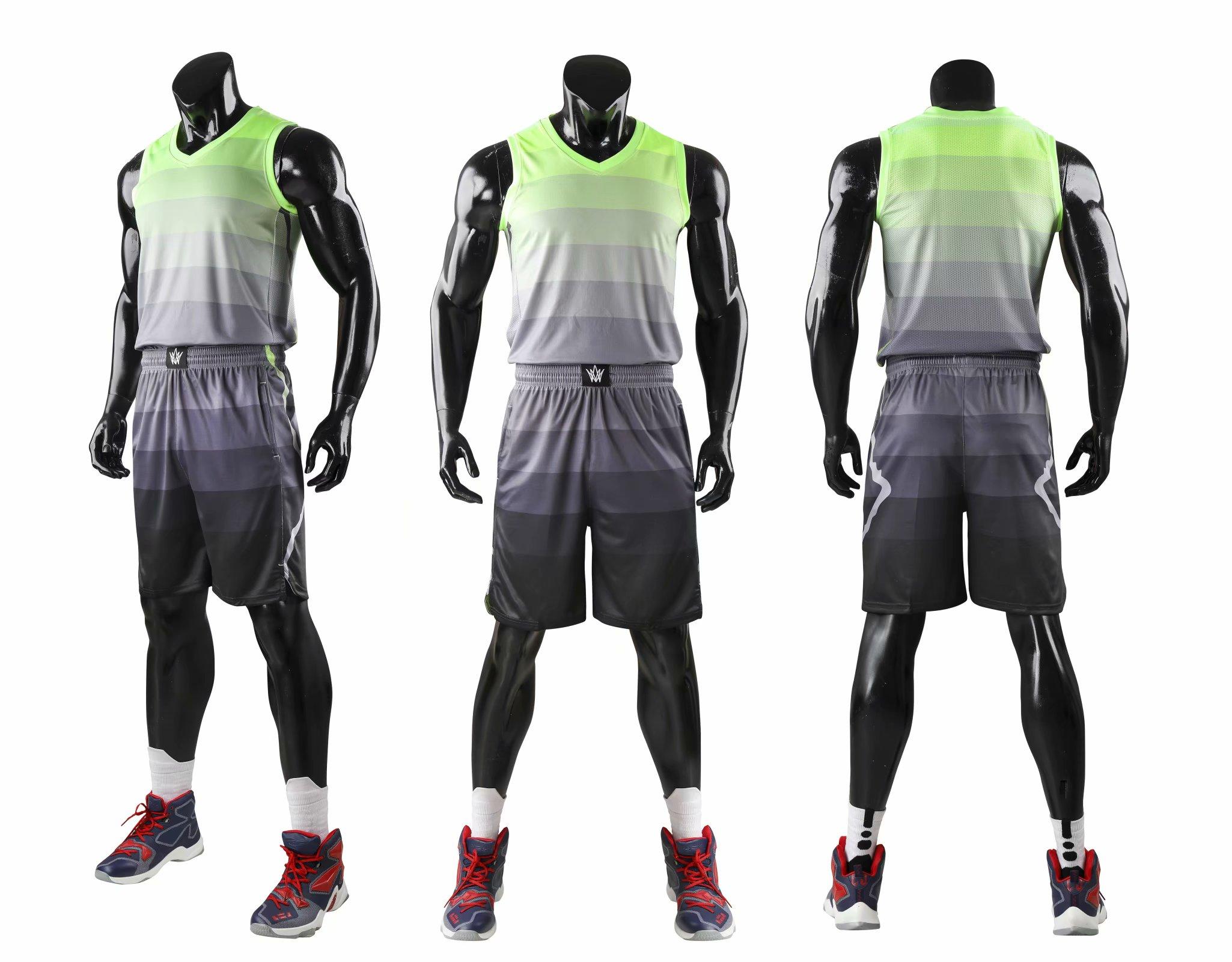 Discount Cheap men Training Basketball Sets With Shorts Uniforms reversible basketball jerseys for that home and away look kits Sports A31-5