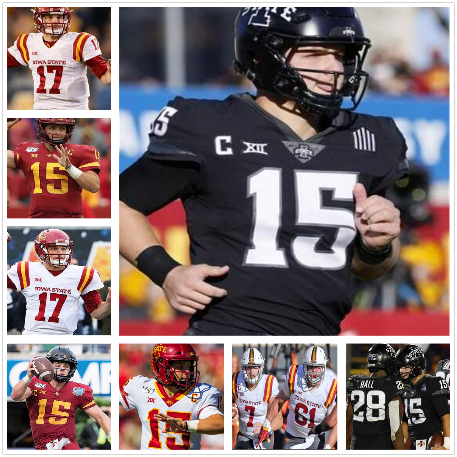 Custom Iowa State Cyclones jersey Football College 15 Brock Purdy NCAA 4 Johnnie Lang 1 Tarique Milton 8 Deshaunte Jones mens women youth Jerseys, White
Custom Iowa State Cyclones jersey Football College 15 Brock Purdy NCAA 4 Johnnie Lang 1 Tarique Milton 8 Deshaunte Jones mens women youth Jerseys, White