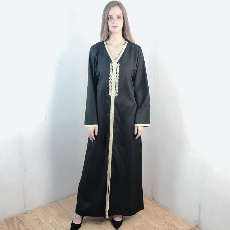 Ethnic Clothing Baya Dubai Turkey Muslim Fashion Hijab Dress Kaftan Islam Maxi Dresses For Women Vestido Robe Musulman De ModeF972
Ethnic Clothing Baya Dubai Turkey Muslim Fashion Hijab Dress Kaftan Islam Maxi Dresses For Women Vestido Robe Musulman De ModeF972