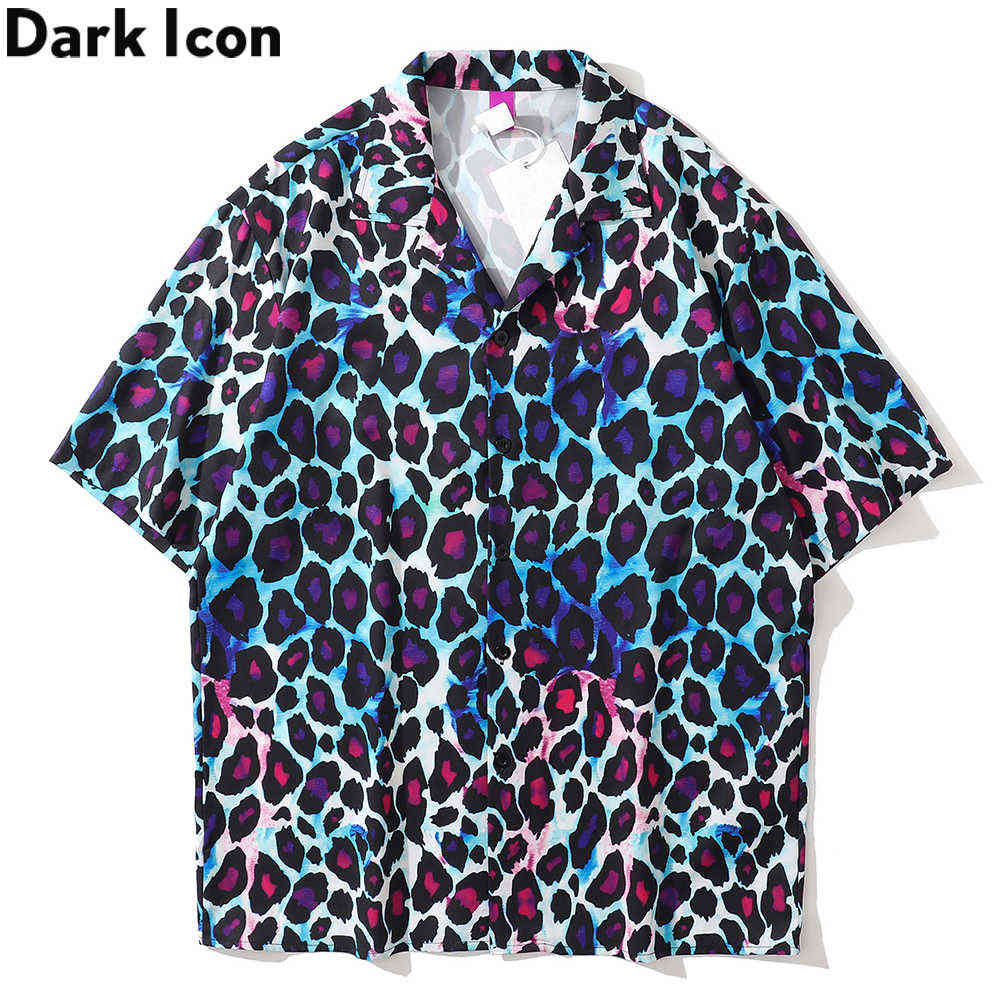 Leopard Polo Shirt Men Vintage Street Men's Hawaiian Shirt Short Sleeve Male Blouse 210603, As photo
Leopard Polo Shirt Men Vintage Street Men's Hawaiian Shirt Short Sleeve Male Blouse 210603, As photo
