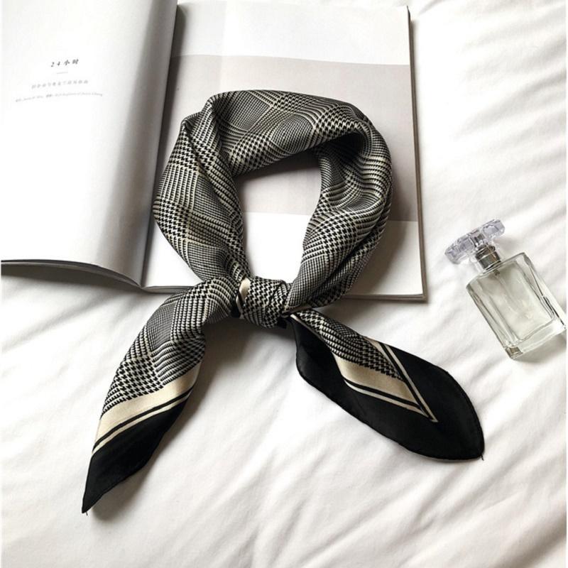 Scarves Turban Shawl Square Office Ladies Silk Scarf Fashion Printing Small Headband Wrinkled Handkerchief Women 2021
Scarves Turban Shawl Square Office Ladies Silk Scarf Fashion Printing Small Headband Wrinkled Handkerchief Women 2021