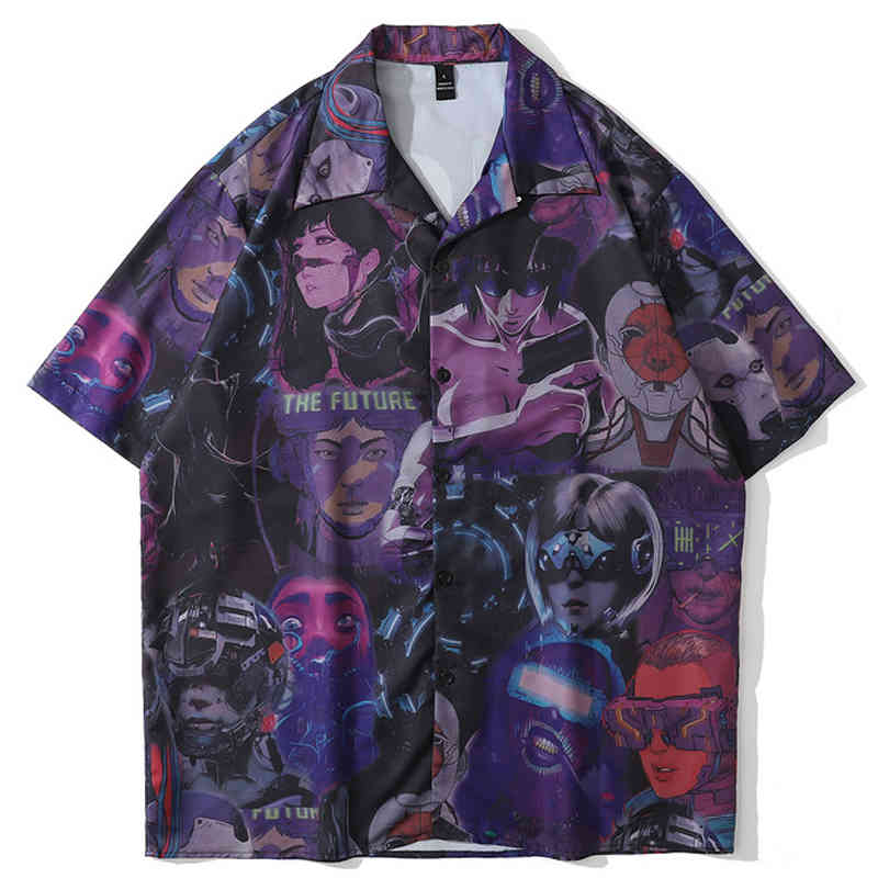 Men's Casual Shirts Blusa masculina vintage de anime, camisa harajuku manga curta gran unissex, camisetas soltas para o verão e férias do havaí, MLGY, 1# shoe box
Men's Casual Shirts Blusa masculina vintage de anime, camisa harajuku manga curta gran unissex, camisetas soltas para o verão e férias do havaí, MLGY, 1# shoe box