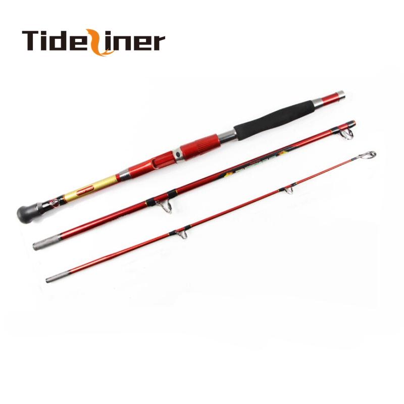 Boat Fishing Rods Spinning Jigging Trolling Rod 1.8m 2.1m Carbon Fiber 3 Sections 30-50LB Pole Tackle
Boat Fishing Rods Spinning Jigging Trolling Rod 1.8m 2.1m Carbon Fiber 3 Sections 30-50LB Pole Tackle