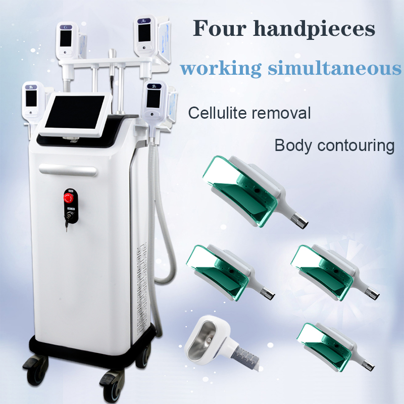 360 Degree Cooling vacuum Cryolipolysis 5 Handles Cryotherapy fat removal Criolipolisis Machine cryo lipolysis cellulite reduction