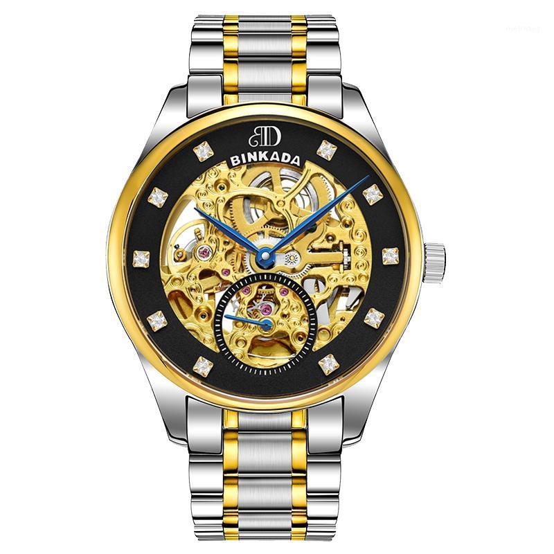 Binkada Sharp Goods Men's Watch Fully Automatic Mechanical Full Hollow Waterproof Authentic 2021 Switzerl Wristwatches
Binkada Sharp Goods Men's Watch Fully Automatic Mechanical Full Hollow Waterproof Authentic 2021 Switzerl Wristwatches