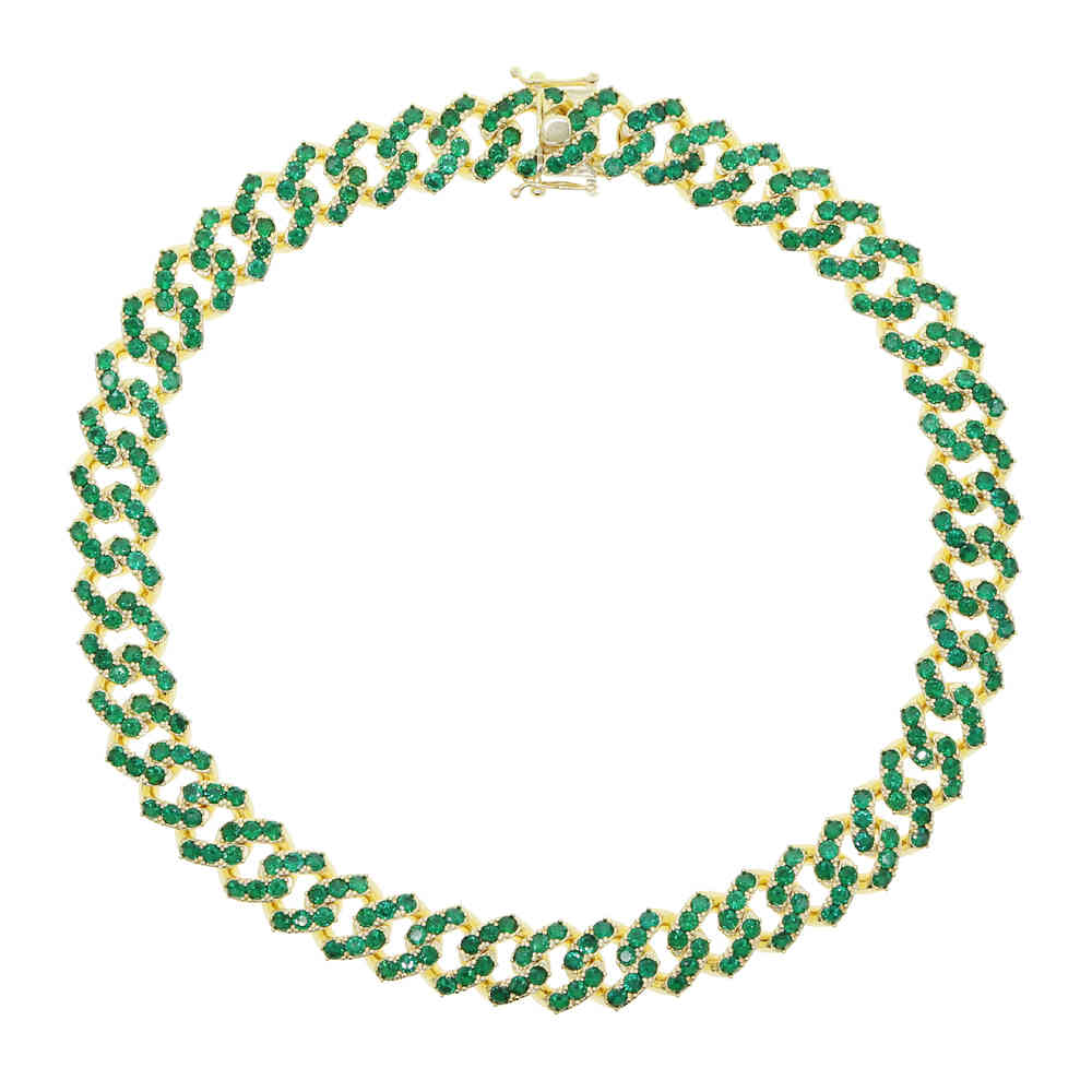 Fashion 5a Zircon Round Crystal cz paved tennis cuban Choker Necklace for Women Females Green Color CZ hip hop Jewelry Gifts X0509
Fashion 5a Zircon Round Crystal cz paved tennis cuban Choker Necklace for Women Females Green Color CZ hip hop Jewelry Gifts X0509