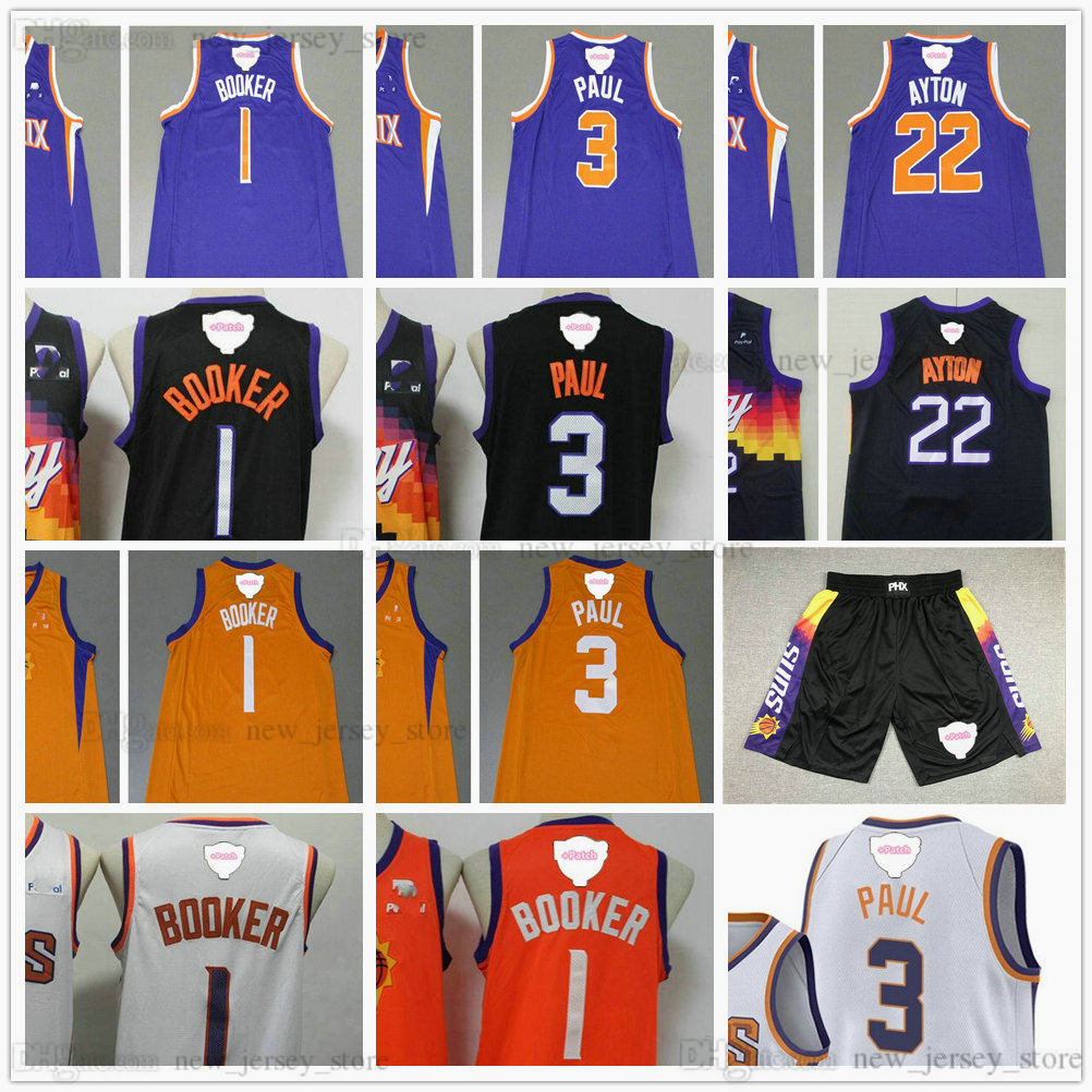 Finals Valley Bound City 1 Devin 3 Chris Booker Paul Basketball Jerseys White Association DeAndre 22 Ayton Jersey Orange Purple Black
Finals Valley Bound City 1 Devin 3 Chris Booker Paul Basketball Jerseys White Association DeAndre 22 Ayton Jersey Orange Purple Black