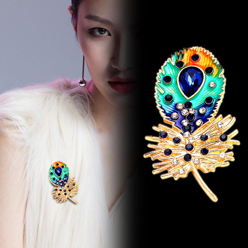 Pins, Brooches Vintage Peacock Feather Enamel Pins Women Pearl Luxury Jewelry Scarf Buckle Clothing Accessories
Pins, Brooches Vintage Peacock Feather Enamel Pins Women Pearl Luxury Jewelry Scarf Buckle Clothing Accessories