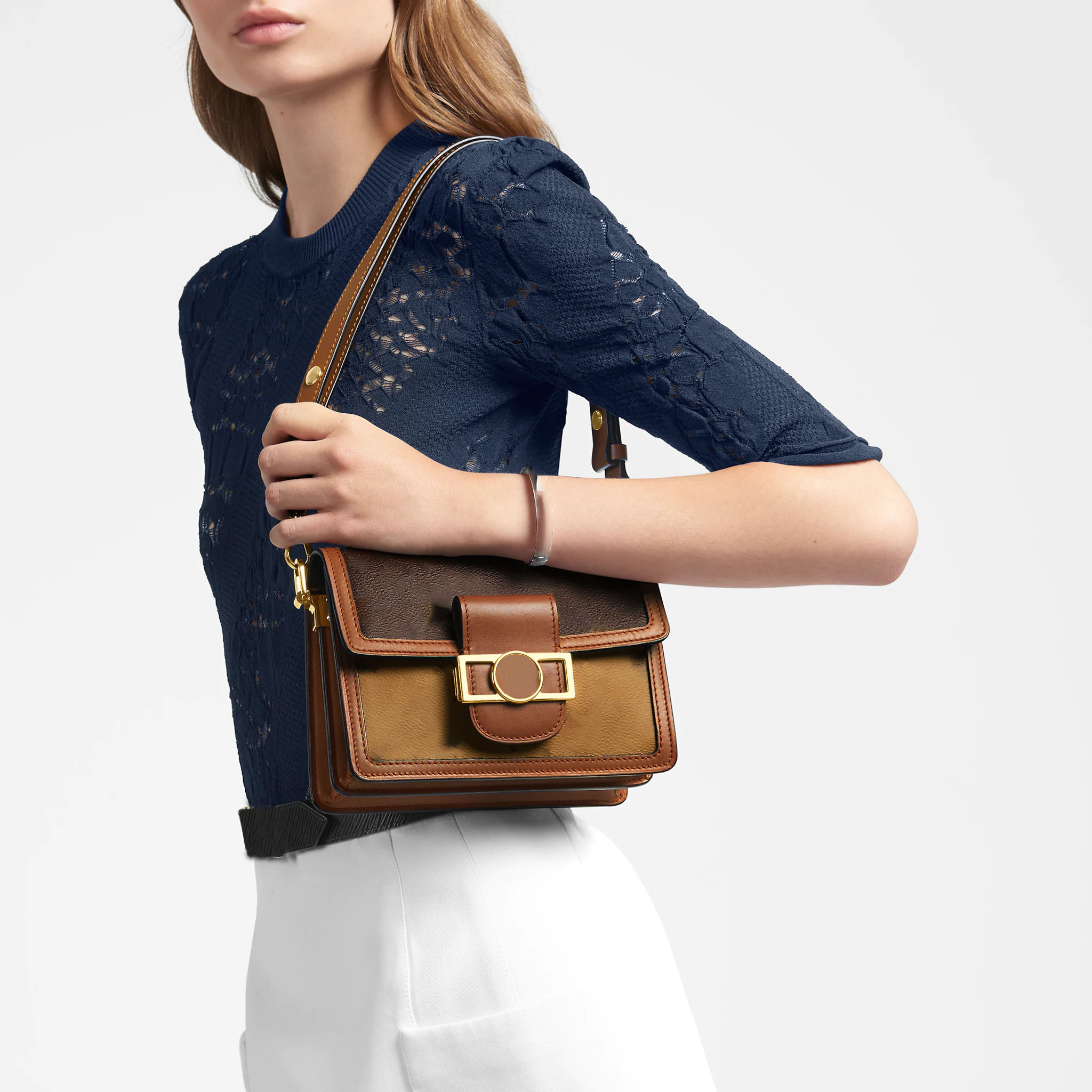 Designer Female DAUPHINE shoulder bags Handbags Lock Chain corssbady Women Purses LeisureFashion pochette M44391, Pm 20cm
Designer Female DAUPHINE shoulder bags Handbags Lock Chain corssbady Women Purses LeisureFashion pochette M44391, Pm 20cm