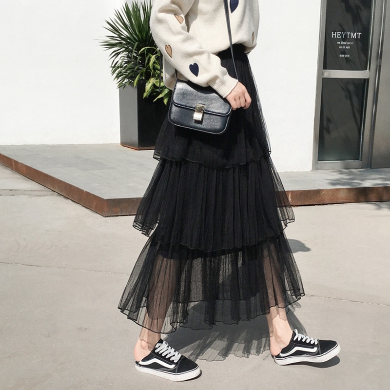 2021 Women New High Waist Ruffled Vintage Tiered Tulle Pleated Skirt Black Pink Cake Layered Long Mesh Skirts Spring and Summer Vc77, Beige
2021 Women New High Waist Ruffled Vintage Tiered Tulle Pleated Skirt Black Pink Cake Layered Long Mesh Skirts Spring and Summer Vc77, Beige