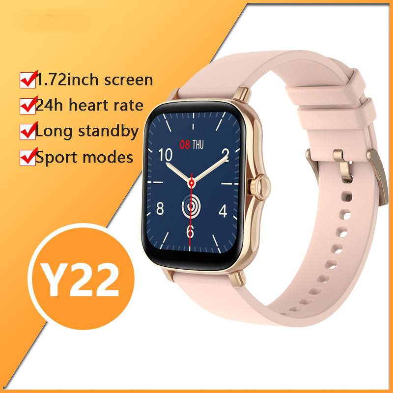 Y22 Smart Watch 1.72inc Screen 20mm IP67 Waterproof Women Men Watch HeartRate Fitness Watches PK amazfit gts 2 Y20 P8 Plus
Y22 Smart Watch 1.72inc Screen 20mm IP67 Waterproof Women Men Watch HeartRate Fitness Watches PK amazfit gts 2 Y20 P8 Plus