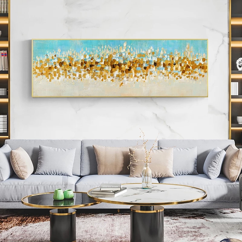 Bedside Home Decor Abstract Oil Painting Print On Canvas Landscape Posters Wall Art Pictures For Living Room Indoor Decorations