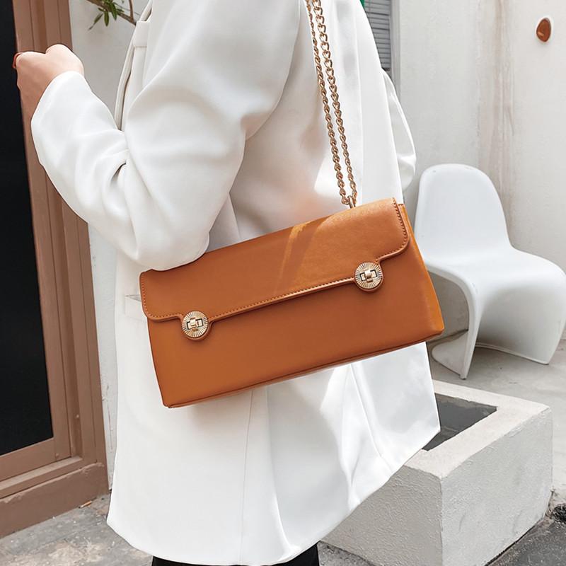 Shoulder Bags Vintage Pu Leather Women's Messenger Chian Sling Crossbody Bag With Handle Small Solid Color Female Handbag Bolsa, Yellow
Shoulder Bags Vintage Pu Leather Women's Messenger Chian Sling Crossbody Bag With Handle Small Solid Color Female Handbag Bolsa, Yellow