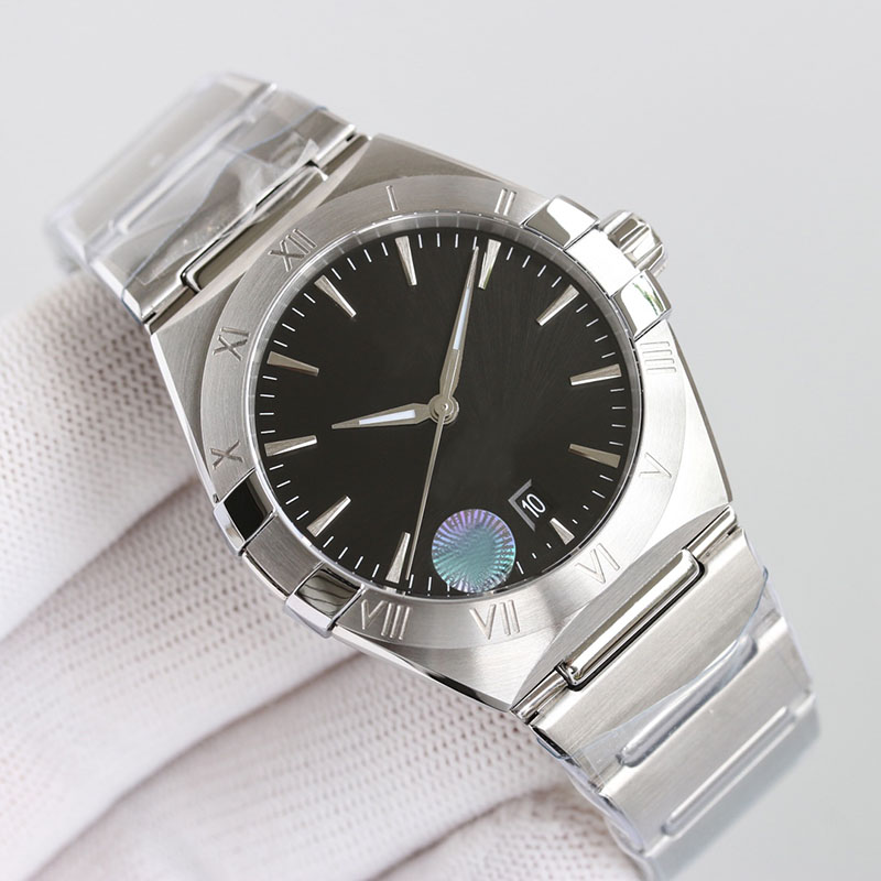 Mens Watches 39MM Automatic Mechanical Watch Stainless Steel Wristband Men Wristwatch Gift Fashion Business Ladies Wristwatches Classic Montre De Luxe, Color1
Mens Watches 39MM Automatic Mechanical Watch Stainless Steel Wristband Men Wristwatch Gift Fashion Business Ladies Wristwatches Classic Montre De Luxe, Color1