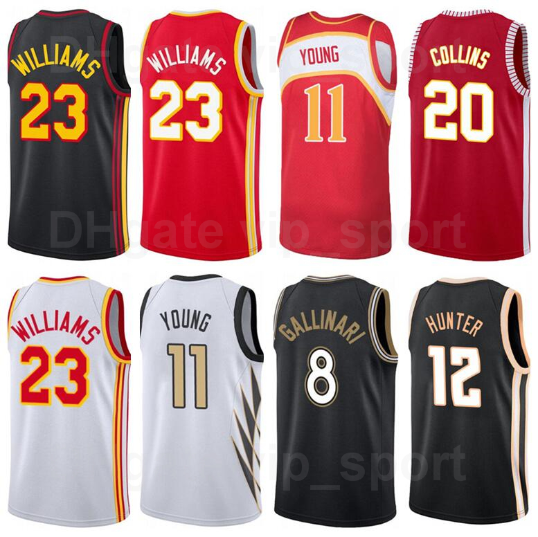 Printed Lou Williams Basketball Jersey 23 Trae Young 11 DeAndre Hunter 12 John Collins 20 Danilo Gallinari 8 Color Size S to XXXL, Red
Printed Lou Williams Basketball Jersey 23 Trae Young 11 DeAndre Hunter 12 John Collins 20 Danilo Gallinari 8 Color Size S to XXXL, Red