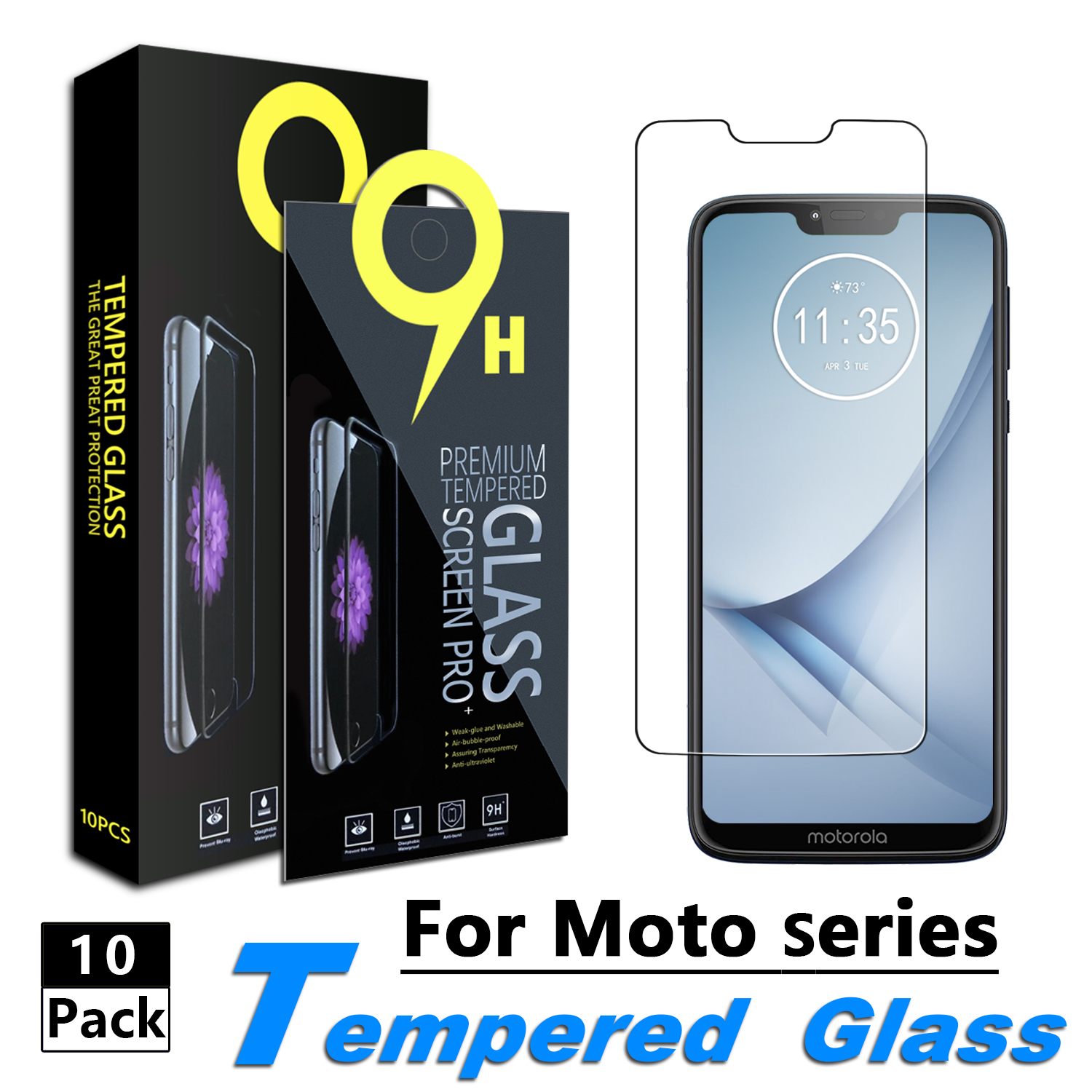 KAREEN 10PCS Tempered Glass for Motorola Moto E7 G9 Power G30 G10 E6i One Ace Stylus Vision Fusion Play Plus Screen Protector
KAREEN 10PCS Tempered Glass for Motorola Moto E7 G9 Power G30 G10 E6i One Ace Stylus Vision Fusion Play Plus Screen Protector