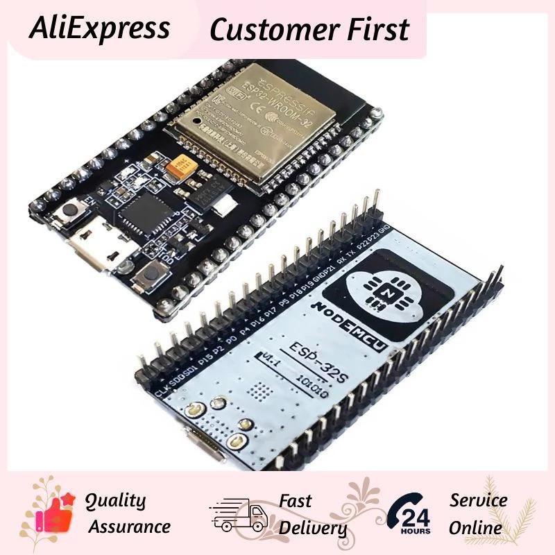 Smart Home Control ESP-32S NodeMCU-32S Lua WiFi IoT Development Board Wireless Module BLE Ai-thinker Base On ESP32
Smart Home Control ESP-32S NodeMCU-32S Lua WiFi IoT Development Board Wireless Module BLE Ai-thinker Base On ESP32