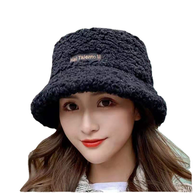 Internet Celebrity Warm Lamb Wool Bucket Hat Korean Style Plush Embroidery Womens Autumn and Winter Travel Cute Students Wome, Khaki
Internet Celebrity Warm Lamb Wool Bucket Hat Korean Style Plush Embroidery Womens Autumn and Winter Travel Cute Students Wome, Khaki