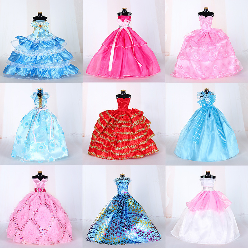 New Brand 25 Kinds Fashion Clothes Wedding Princess or Party Dress for 29CM Barbie Dol Best Gift for Girl L0308
New Brand 25 Kinds Fashion Clothes Wedding Princess or Party Dress for 29CM Barbie Dol Best Gift for Girl L0308