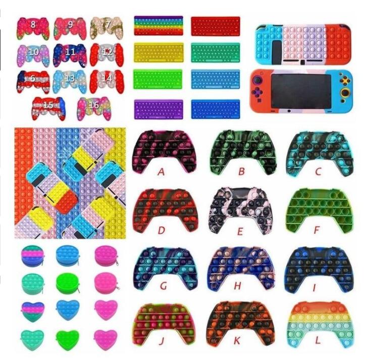 Push Bubble Bags Fidget toys Favor Game Controllers Antistress Adult Kids Sensory Toy Autism Special Needs Stress Reliever DHL CS03, About 50*25cm
Push Bubble Bags Fidget toys Favor Game Controllers Antistress Adult Kids Sensory Toy Autism Special Needs Stress Reliever DHL CS03, About 50*25cm