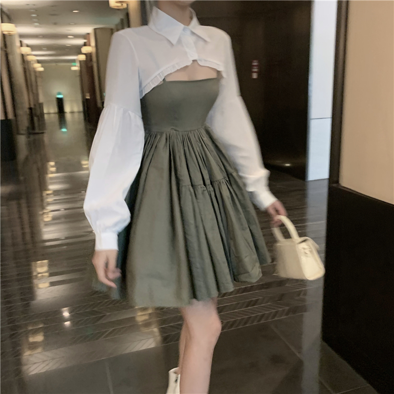 2021 New Ruffle White Long Smocked Women Crop Top Summer Lantern Sleeve Korean Blouse 0k71, Beige
2021 New Ruffle White Long Smocked Women Crop Top Summer Lantern Sleeve Korean Blouse 0k71, Beige
