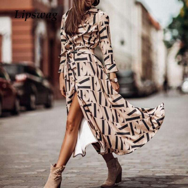 fashion letter print lace-up long dress women turn-down collar split party dress office lady button long sleeve shirt dress 2021high quality, Black;gray
fashion letter print lace-up long dress women turn-down collar split party dress office lady button long sleeve shirt dress 2021high quality, Black;gray