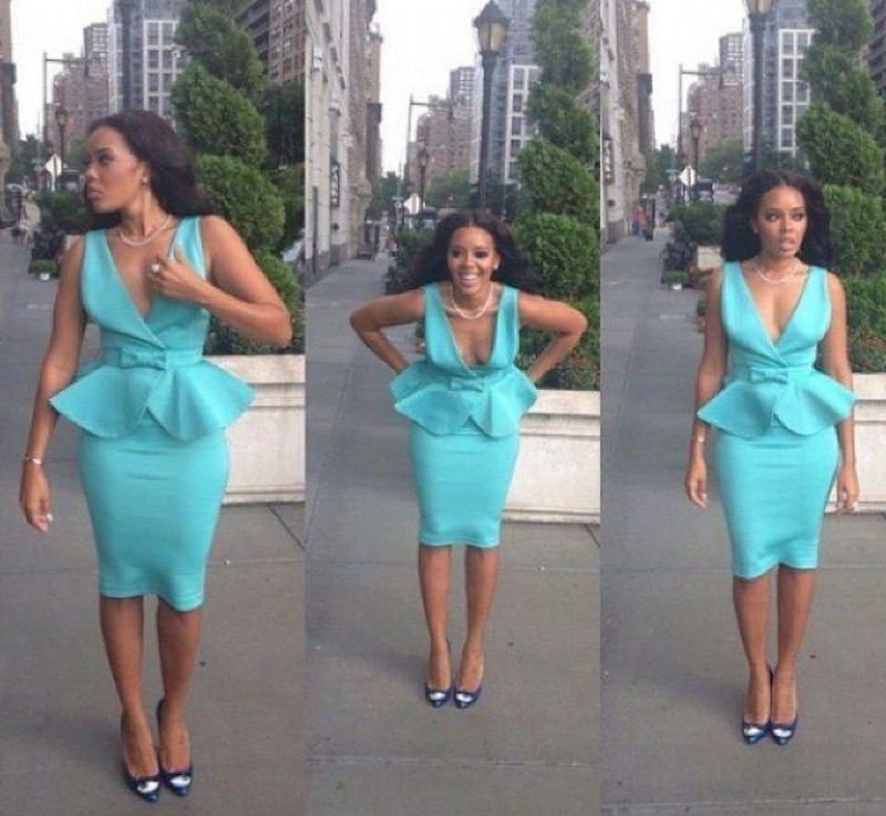 2021 New Light Sky Blue Short Cocktail Deep v Neck Sheath Satin Peplum Knee Length Backless Prom Party Es Women Casual 484e, Pink
2021 New Light Sky Blue Short Cocktail Deep v Neck Sheath Satin Peplum Knee Length Backless Prom Party Es Women Casual 484e, Pink
