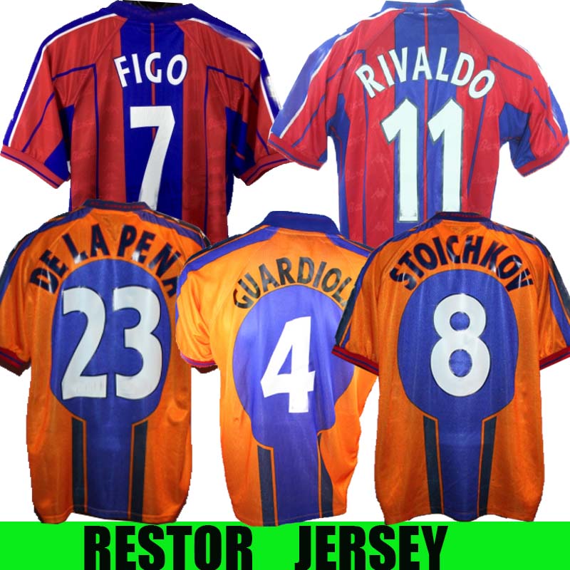 1997 1998 Stoitchkov retro jersey 97 98 FIGO RONALDINHO RONALDO home away Koeman Classic RIVALDO Henry Laudrup Guardiola XAVI PIQUE, 97/98 away
1997 1998 Stoitchkov retro jersey 97 98 FIGO RONALDINHO RONALDO home away Koeman Classic RIVALDO Henry Laudrup Guardiola XAVI PIQUE, 97/98 away