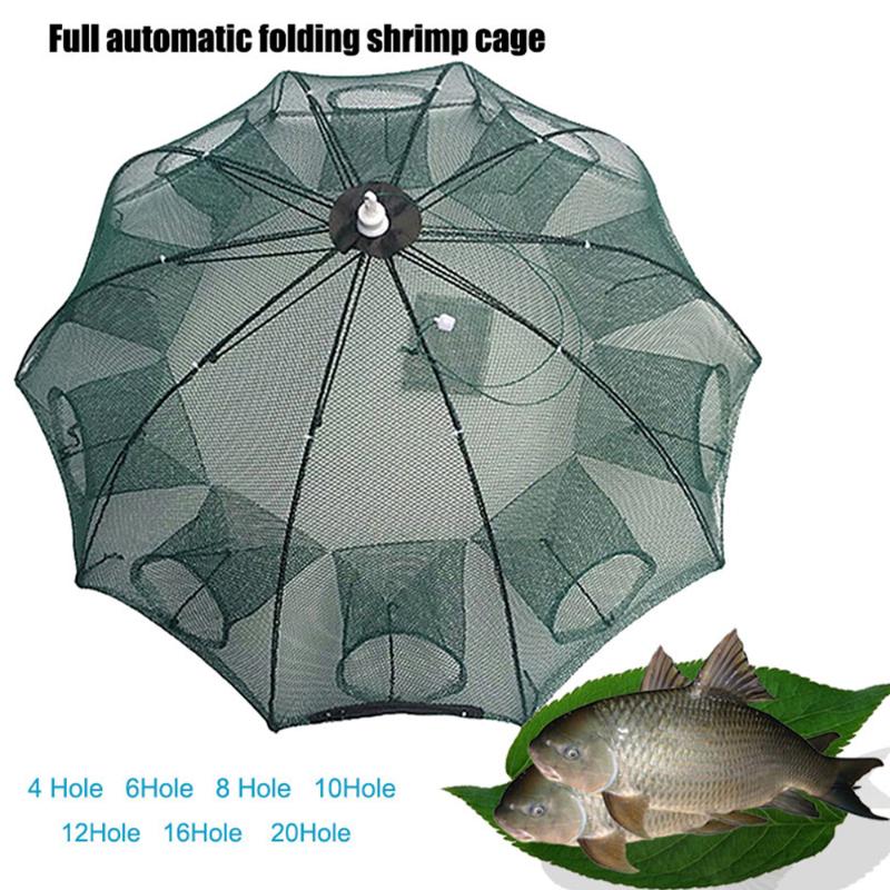 Holes Folded Portable Hexagon Fishing Net Crayfish Fish Automatic Trap For Crayfish Shrimp Carp Catcher Cages Mesh Nets X88G
Holes Folded Portable Hexagon Fishing Net Crayfish Fish Automatic Trap For Crayfish Shrimp Carp Catcher Cages Mesh Nets X88G