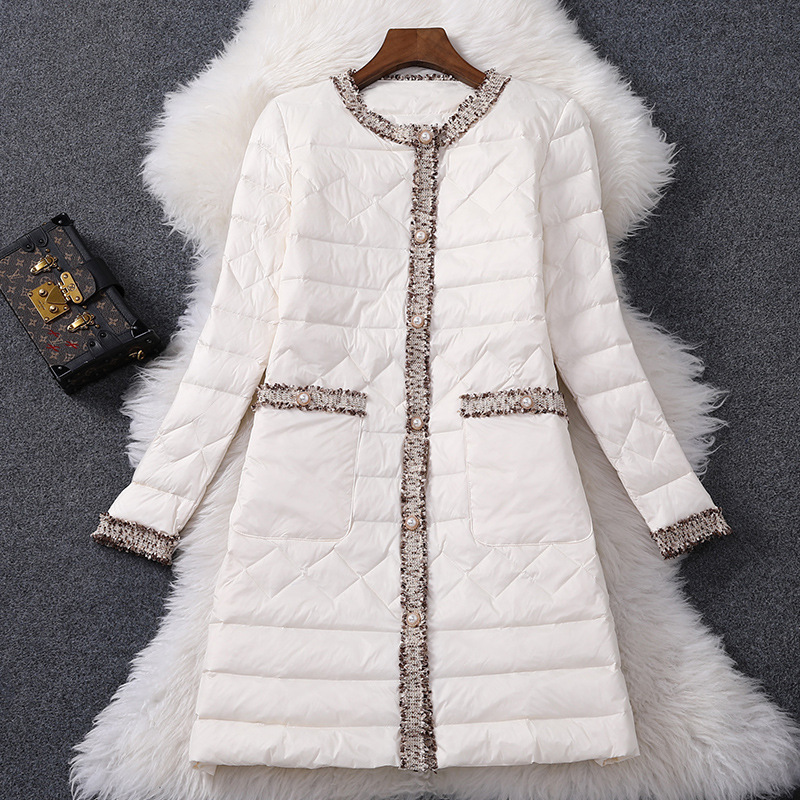 2021 New Jackets Thickened Warm Long Cotton-padded Fashion Retro Coats Casual Women White Down Winter Jacket Jc4i, Black
2021 New Jackets Thickened Warm Long Cotton-padded Fashion Retro Coats Casual Women White Down Winter Jacket Jc4i, Black
