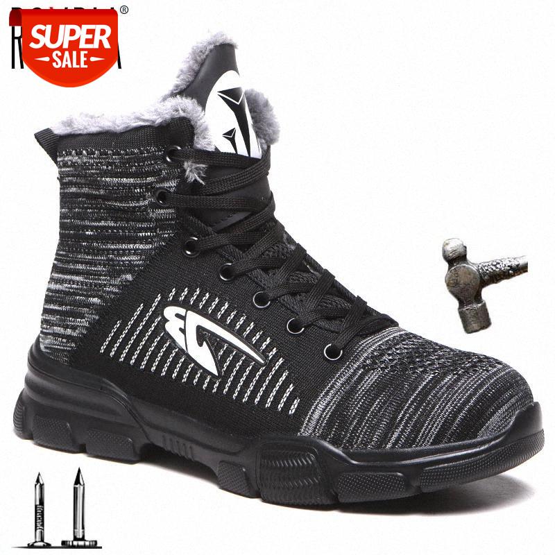 Drop shipping Steel Toe Sneaker Work Safety Shoes for Men Women Warm Lightweight Mesh Construction shoes Plus size 37-48 RXM181 #iz4T
Drop shipping Steel Toe Sneaker Work Safety Shoes for Men Women Warm Lightweight Mesh Construction shoes Plus size 37-48 RXM181 #iz4T
