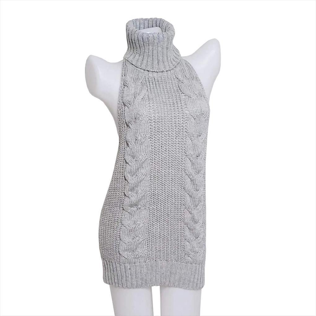 japanes knitted backless women sweater and pullovers summer turtleneck sleeveless long virgin killer, White;black
japanes knitted backless women sweater and pullovers summer turtleneck sleeveless long virgin killer, White;black