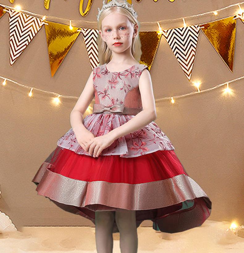 Girl's Dresses Vintage Embroidery Flower Girls Dress Ceremony Clothing Tutu Party Wedding Princess Kids For Clothes Vestidos, Red;yellow
Girl's Dresses Vintage Embroidery Flower Girls Dress Ceremony Clothing Tutu Party Wedding Princess Kids For Clothes Vestidos, Red;yellow