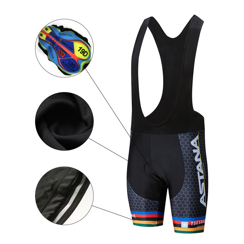 Motorcycle Apparel Cycling Bib Shorts 2021 Astana Summer Coolmax 19D Gel Pad Bike Tights Ropa Ciclismo Moisture Wicking Bicycle Pants
Motorcycle Apparel Cycling Bib Shorts 2021 Astana Summer Coolmax 19D Gel Pad Bike Tights Ropa Ciclismo Moisture Wicking Bicycle Pants