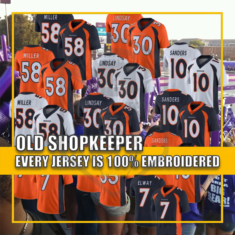 2021 Men's jersey 31 Justin Simmons Women's Football 55 Bradley Chubb 58 Von Miller 30 Phillip Lindsay 3 Drew Lock 14 Courtland Sutton 10 Jerry Jeudy 20 Brian Dawkins
2021 Men's jersey 31 Justin Simmons Women's Football 55 Bradley Chubb 58 Von Miller 30 Phillip Lindsay 3 Drew Lock 14 Courtland Sutton 10 Jerry Jeudy 20 Brian Dawkins