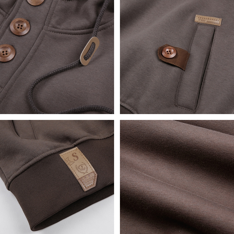 Men's Autumn Winter Casual Hoodies Men Fashion Sweatshirt Long Sleeve Hoodies Capucha Cloak Hooded Male Sudaderas Hombre 107 201020