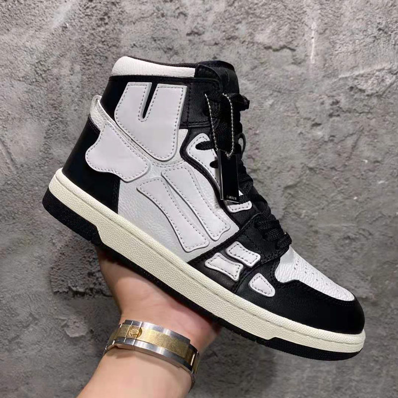 Mixed Color Men Ankle Boots Bone Pattern Genuine Leather Hip Hop Fashion Sneakers Big Size Street Style Lace Up Flat High Top Men Shoes
Mixed Color Men Ankle Boots Bone Pattern Genuine Leather Hip Hop Fashion Sneakers Big Size Street Style Lace Up Flat High Top Men Shoes