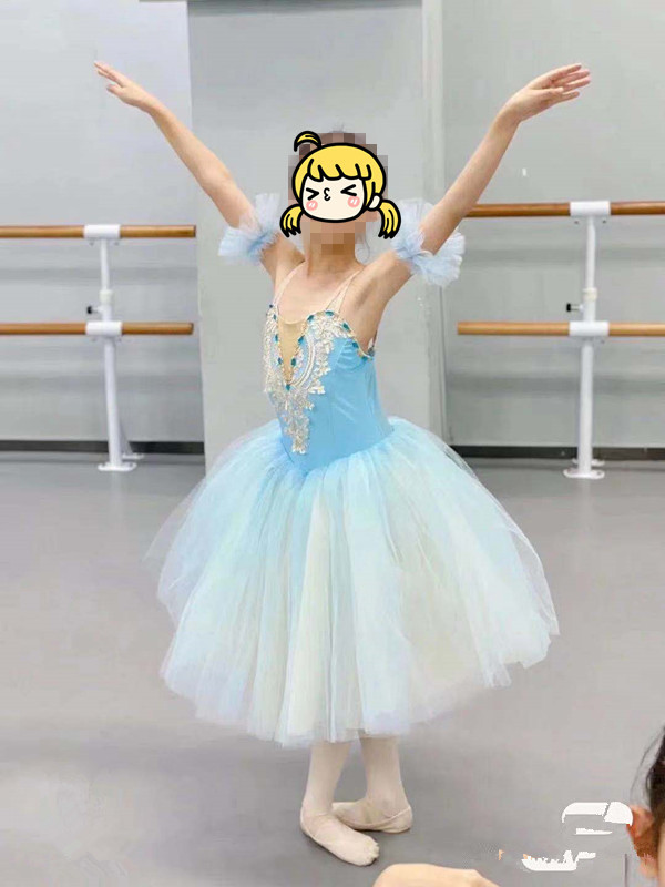 Sky Blue Long Ballet Tutu Kids Girls Adult Romantic Contemporary Dance Women Ballerina Dress Costumes
Sky Blue Long Ballet Tutu Kids Girls Adult Romantic Contemporary Dance Women Ballerina Dress Costumes