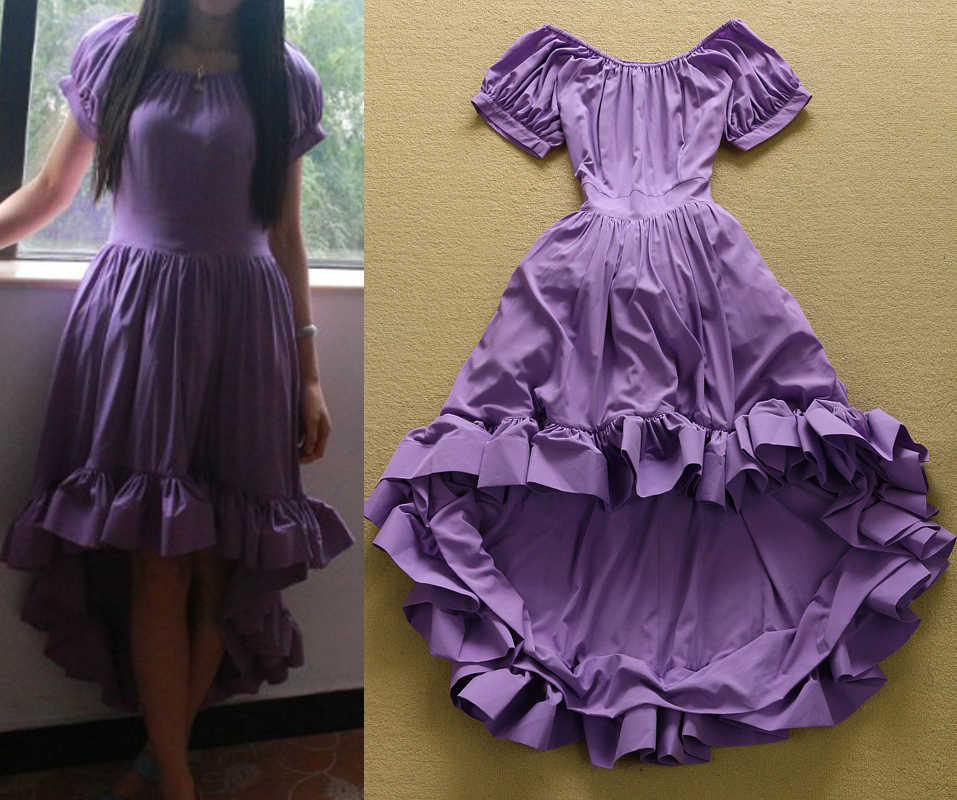 HIGH QUALITY Fashion Russian Dress Women's Slash Neck Off The Shoulder Solid Dovetail Ball Gown Party 210526, Purple
HIGH QUALITY Fashion Russian Dress Women's Slash Neck Off The Shoulder Solid Dovetail Ball Gown Party 210526, Purple