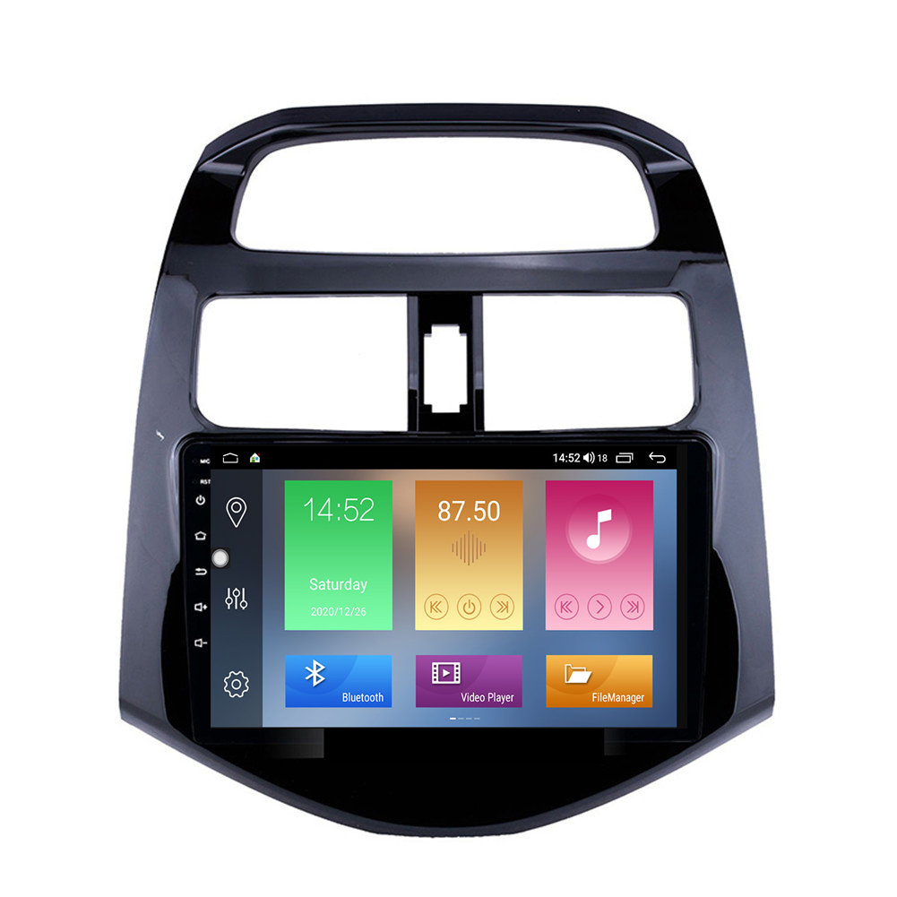 Android 10 car dvd Multimedia Player GPS Navigation 9 inch for Chevy Chevrolet DAEWOO Spark Beat Matiz 2011 2012 2013-2014 Touchscreen